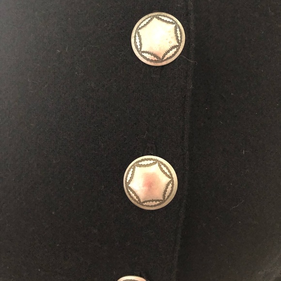 Vintage Western Jacket Wool Tailored Hand Beaded Standout Double D Ranch - Picture 7 of 11